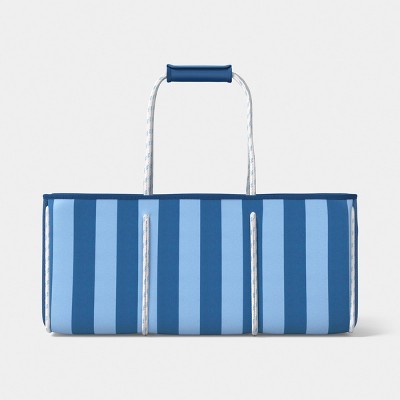 XL Beach Bag Blue Stripe - Sun Squad