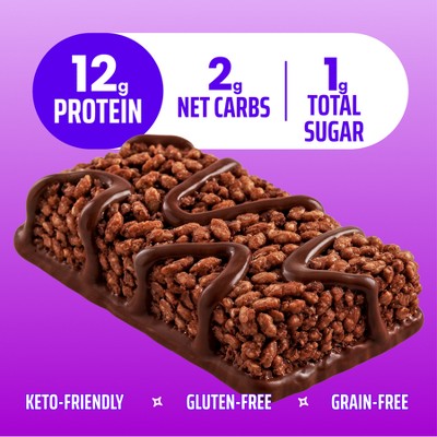 MAGIC SPOON Snack Bars Double Chocolate Treats - 5.6oz/4ct: Crunchy, 12g Protein