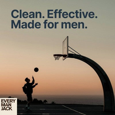 Every Man Jack Limited Edition Full Court Collection Aluminum-Free Men's Deodorant -Court Storm Sea Spray - 3oz: Invisible Solid, Vegan