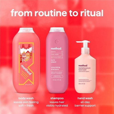 Method Limited Artist Collection Inspired by San Francisco Body Wash - Marshmallow and Strawberry - 18 fl oz