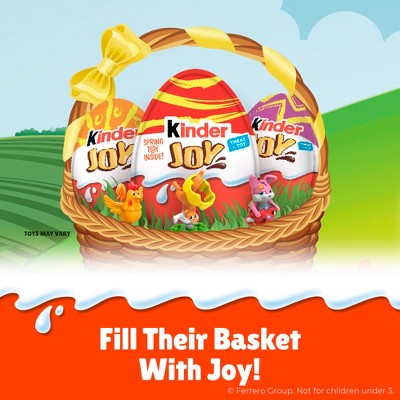 Kinder Joy Easter Eggs - 4.2oz/6ct (Packaging May Vary)