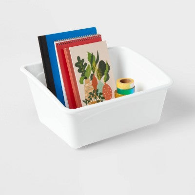 Large Storage Bin White - up&up (LOCAL PICKUP ONLY)
