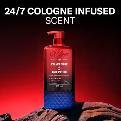 Old Spice x The Spice Alchemist Body Wash Velvet Sage and Driftwood 20 fl oz
