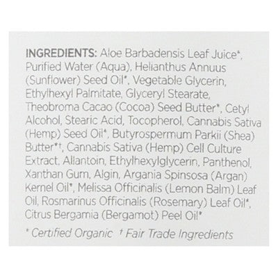 Andalou Naturals CannaCell Rosemary and Lemon Balm Botanical Body Lotion - 8 fz