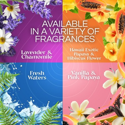 Air Wick Plug-in Scented Oil Air Freshener Refills - Vanilla & Pink Papaya - 4pk