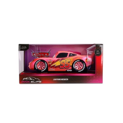 Jada Pink Slips Lightning McQueen Chase Toy Vehicle 1:24 Scale