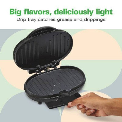 Kitchen Collection By Hamilton Beach 2 Burger Grill 25235KC