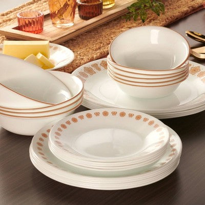 Corelle 16pc Butterfly Gold Dinnerware Set (LOCAL PICKUP ONLY)