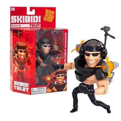 Skibidi Toilet Berserker 6" Deluxe Action Figure 03