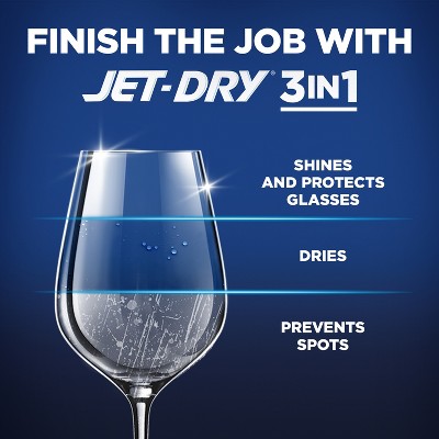 Finish Jet-Dry Rinse Aid Dishwasher Rinse and Drying Agent - 32oz