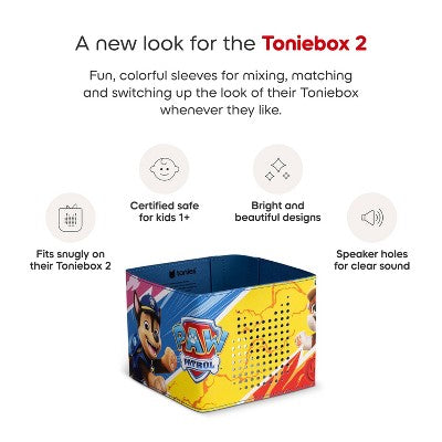 tonies Toniebox 2 Sleeve: PAW Patrol *ADD 3 TO YOUR CART & 1 IS FREE!*