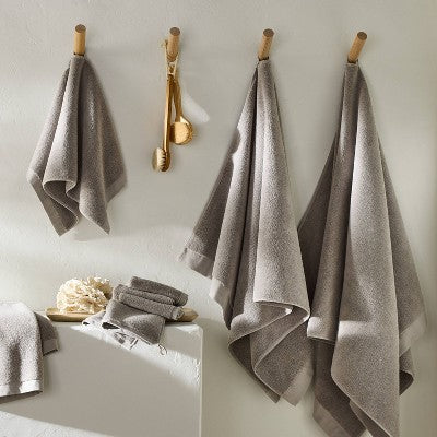Modal Oversize Bath Towel Gray - Casaluna