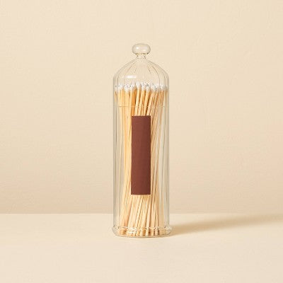 Clear Glass Cloche Long Matches - Hearth & Hand with Magnolia