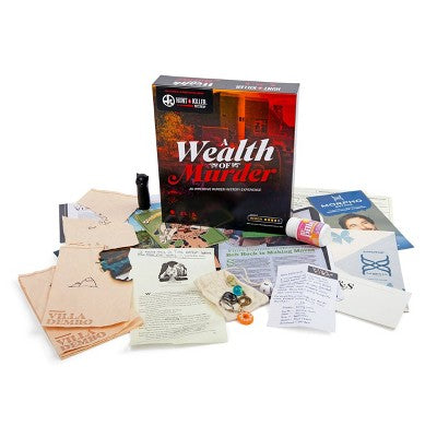 Hunt A Killer Mystery: A Wealth Of Murder Board Game
