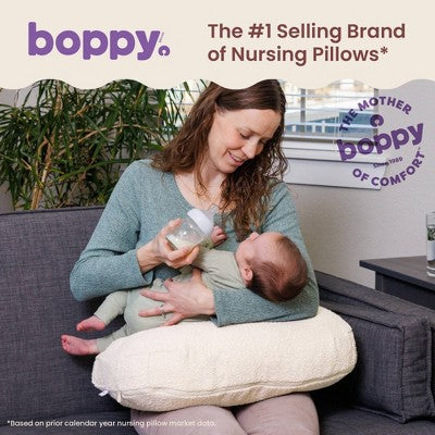 Boppy Luxe Nursing Pillow - Oat Boucle