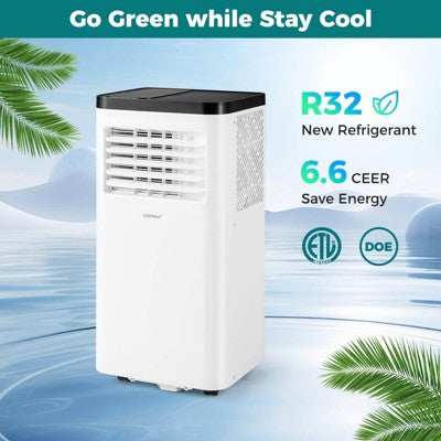 Costway 10000 BTU Portable Air Conditioner with Fan and Dehumidifier Remote Control (LOCAL PICKUP ONLY)