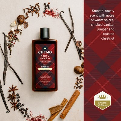 Cremo Body Wash - Cozy Embers - 16 fl oz