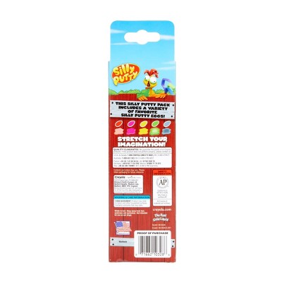 Crayola 5ct Kids' Silly Putty Variety Pack: Stocking Stuffers, Easter Basket Toys, Creative Thinking, Ages 4+