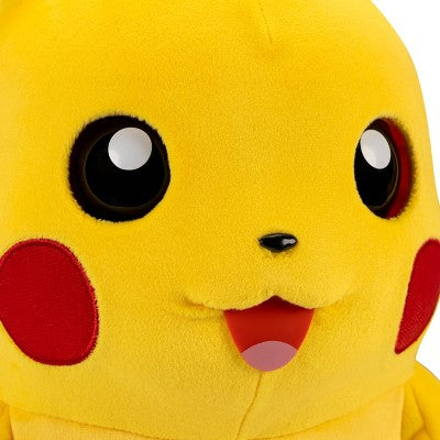 Pokemon Pikachu Puppetronic by RealFX - 16" Interactive Plush with 120+ Animations