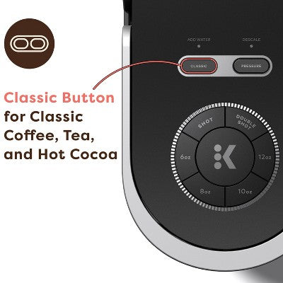 Keurig K-Crema Single-Serve K-Cup Pod Coffee Maker