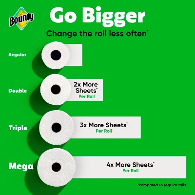 Bounty Select-A-Size Paper Towels - 6 Triple Rolls
