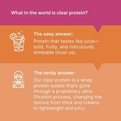 Oath Nutrition Tray Protein Powder - Sunrise Passion Punch - Whey - 20g Protein - Single Serve
