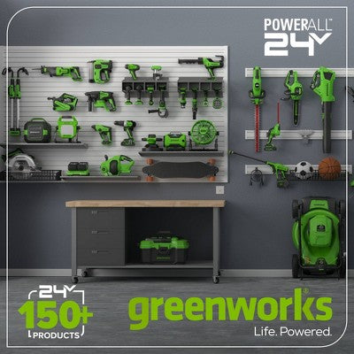 Greenworks POWERALL 24V Cordless Brushless 3Gal Wet/Dry Vac 4Ah Battery Charger (LOCAL PICKUP ONLY)