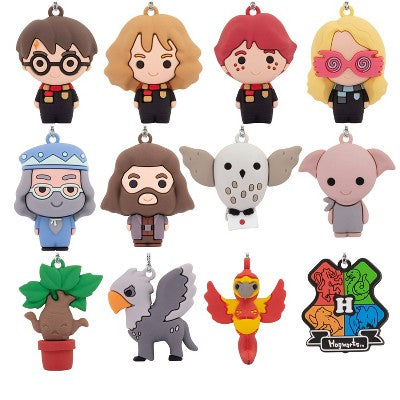 Hallmark 12pc Harry Potter Countdown Calendar Mini Christmas Tree Ornament Set