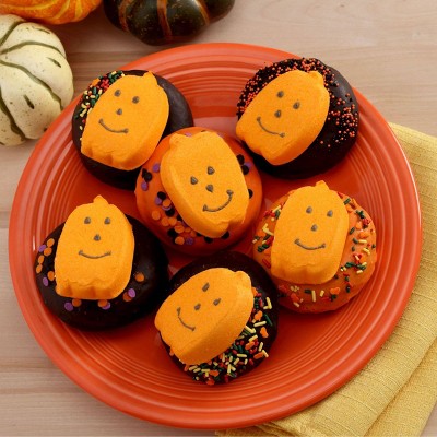 Peeps Halloween Marshmallow Pumpkins Candy - 1.5oz/3ct
