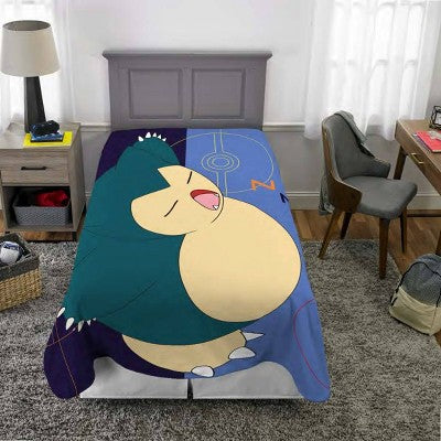 Pokemon Snorlax Mode Kids' Blanket