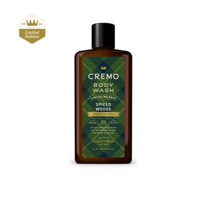 Cremo Body Wash - Spiced Woods - 16 fl oz