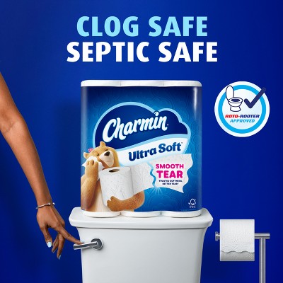 Charmin Ultra Soft Toilet Paper - 24 Mega XL Rolls