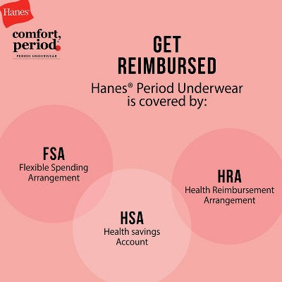 Hanes Girls' 4pk Hipster Period Underwear Moderate Protection - colors may vary 16