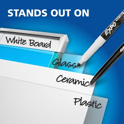 Expo 4ct Asst Dry Erase Marker Blue