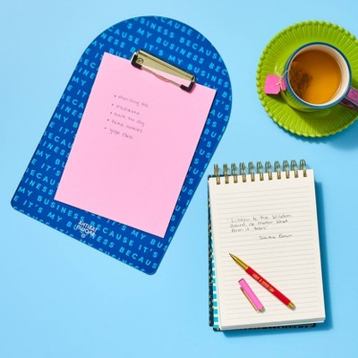 Because It's My Business Acrylic Clipboard - Tabitha Brown for Target