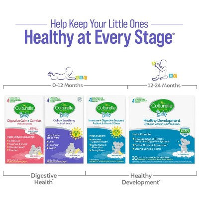 Culturelle Baby Colic + Soothing Probiotic Drops with Vitamin D