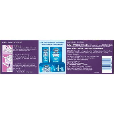 Clorox Scentiva Lavender & Jasmine ToiletWand Pad Cleaner Refills - 10ct