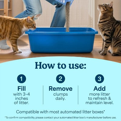 Fresh Step Lightweight Odor Shield Scented Clumping Kitty and Cat Litter - 11.5lbs