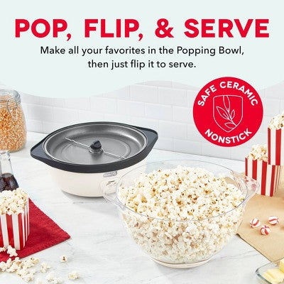 Dash 6qt Stirring Popcorn Maker Cream