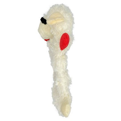 Multipet 9" Lamb Chop Squeaker Mat Dog Interactive Plush Toy