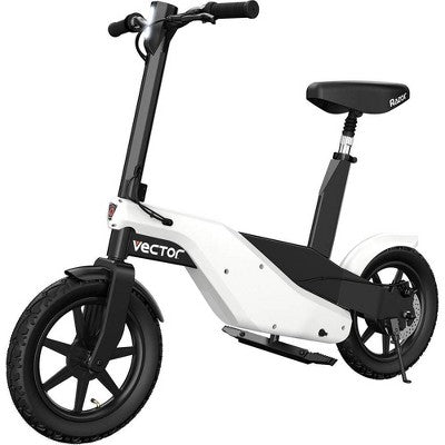 Razor Vector Step Over Electric Scooter - White (LOCAL PICKUP ONLY)