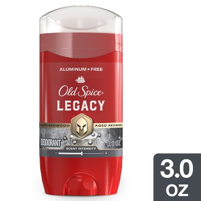 Old Spice Men's Long-Lasting Freshness 24-Hour Odor Protection Red Collection Deodorant - Legacy - 3oz