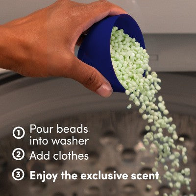 Downy Laundry Beads Limited Edition Cozy Collection In-Wash Scent Beads - Cozy Pistachio - 7.8oz