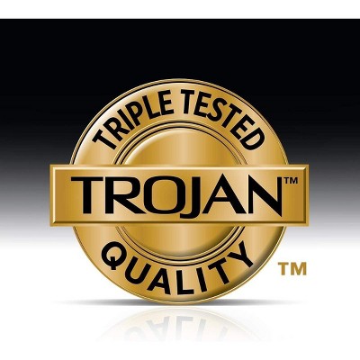 Trojan - Her Pleasures, Sensations Lubricated Latex Condom, 3 Ct