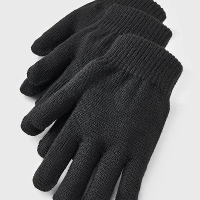 Kids' 3pk Value Glove - Cat & Jack Black