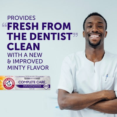 Arm & Hammer Complete Care Toothpaste - Fresh Mint - 12oz/2pk