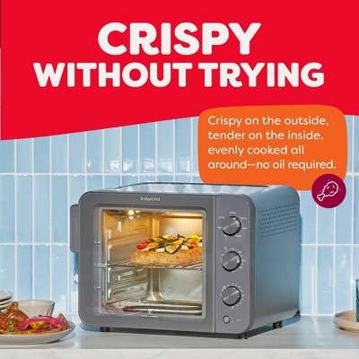 Instant Pot InstantHeat4 Slice Air Fryer Toaster Oven, 7-in-1, No Preheat Required Air Fry, Bake, Toast, Roast, Broil, Warm, and Make Pizza