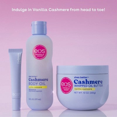 eos Cashmere Lip Butter - Vanilla Cashmere - 0.35 fl oz