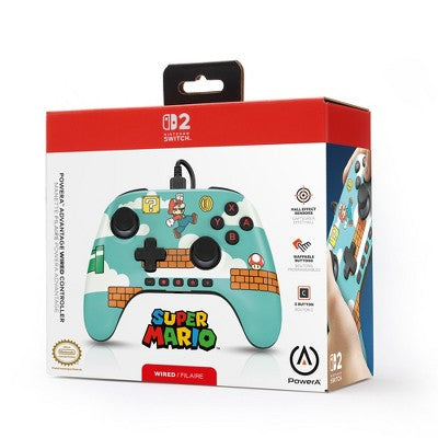Advantage Wired Controller for Nintendo Switch 2 - Mario Time