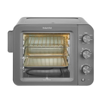 Instant Pot InstantHeat4 Slice Air Fryer Toaster Oven, 7-in-1, No Preheat Required Air Fry, Bake, Toast, Roast, Broil, Warm, and Make Pizza